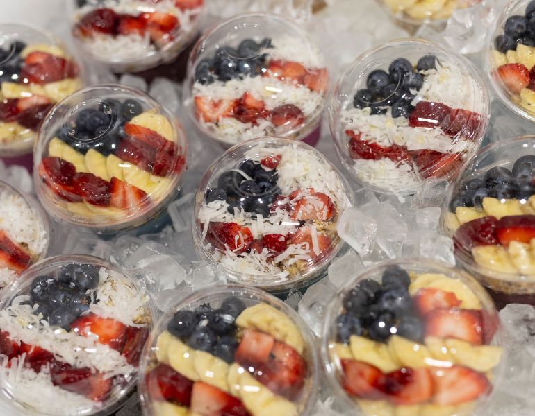 031412.jpg American flag themed yogurt parfeits on ice. Photo taken 03-28-24